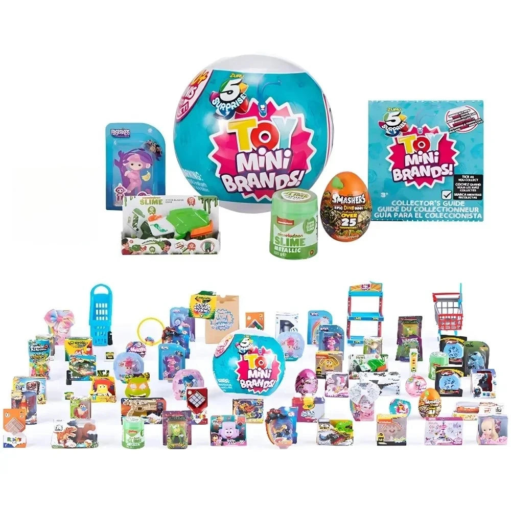 Zuru Mini Brands Toys 5 Surprise Mini Brands Toy Original Supermarket Miniature Toy Miniature Toys Mystery Blind Box Series 1