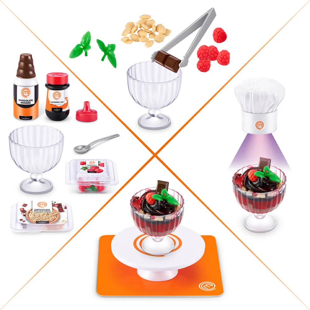 Zuru Mini Brands Blind Box 5 Surprises Masterchef Set Brands Masterchef Series 1 Mystery Ball Bundle Surprise Collectibles Toy