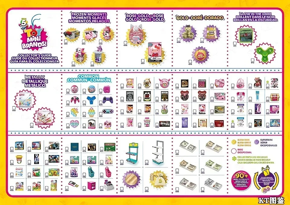Zuru 5 Surprise Toys My Mini Brands Toys Baby Ball Miniature Toy Blind Boxes Suitable for Children From 3 To 14 Years Old Gifts