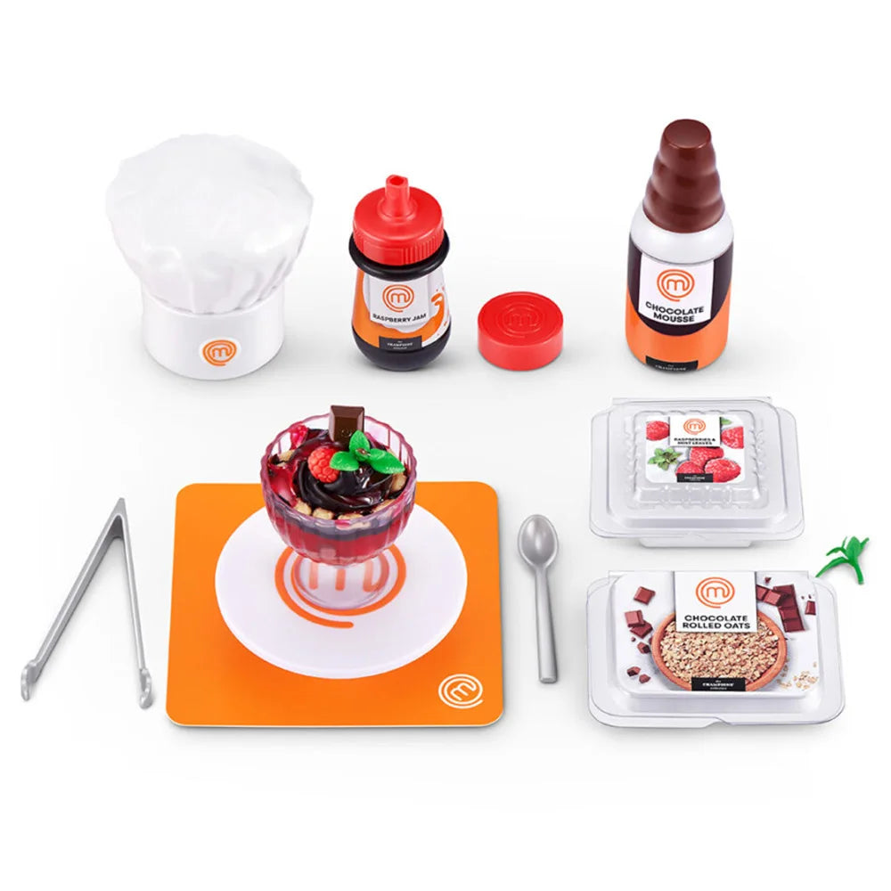 Zuru Mini Brands Blind Box 5 Surprises Masterchef Set Brands Masterchef Series 1 Mystery Ball Bundle Surprise Collectibles Toy