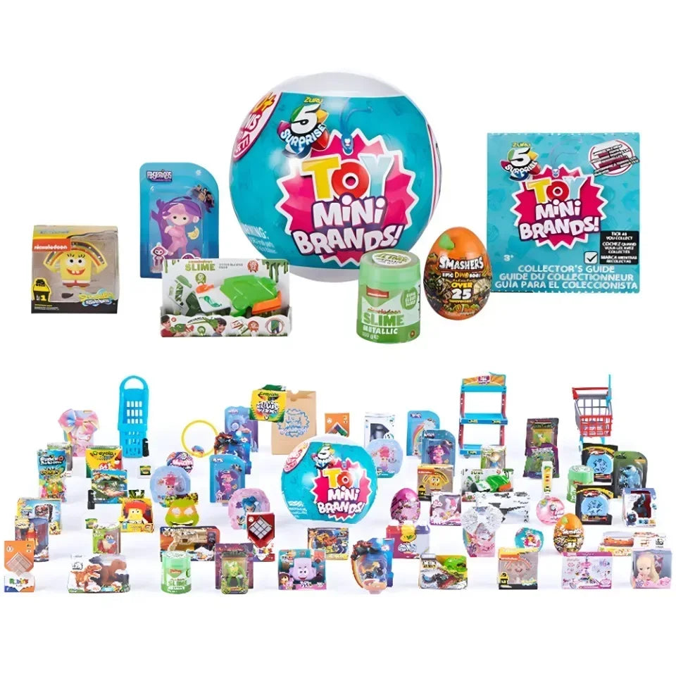 Zuru 5 Surprise Mini Brands Toys Zuru Mystery Blind Box Original Miniature Toy Childrens Surprise Blind Box Toy Gifts Cute Toys