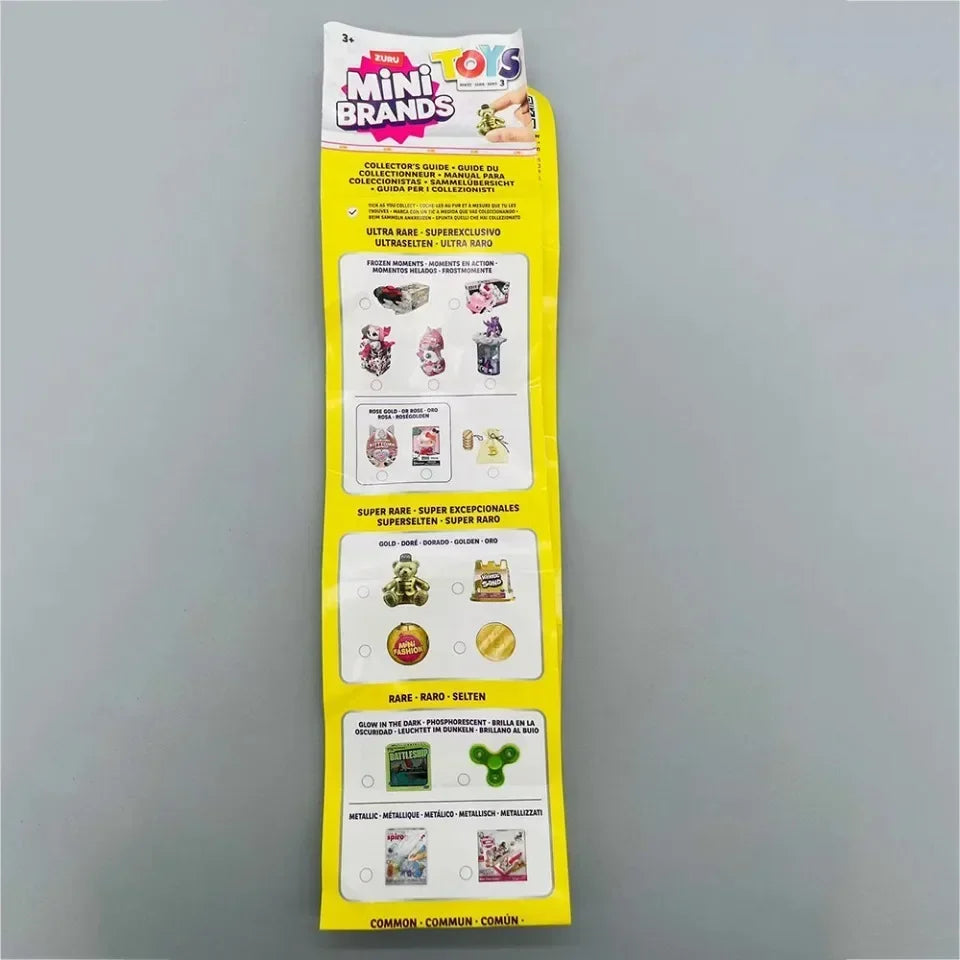 Zuru 5 Surprise Mini Brands Toys Zuru Mystery Blind Box Original Miniature Toy Childrens Surprise Blind Box Toy Gifts Cute Toys