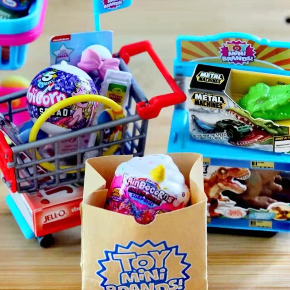 Zuru Mini Brands Toys 5 Surprise Mini Brands Toy Original Supermarket Miniature Toy Miniature Toys Mystery Blind Box Series 1