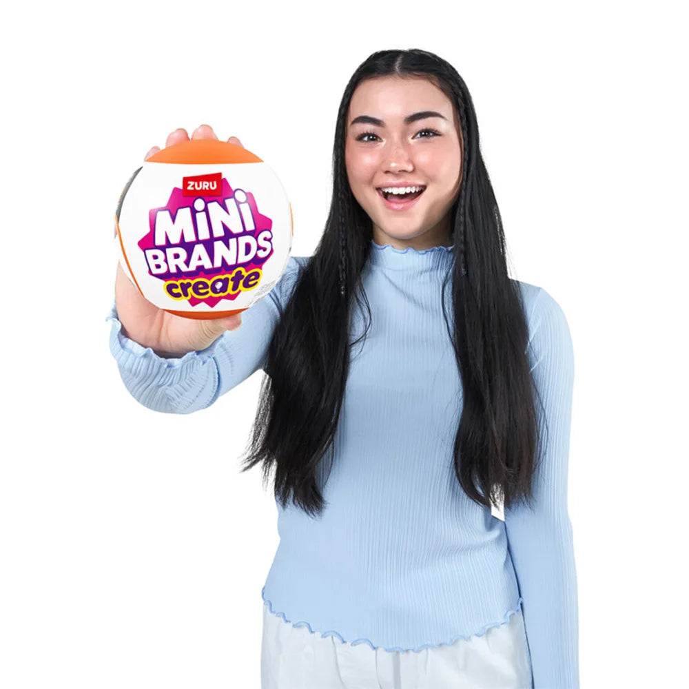 Zuru Mini Brands Blind Box 5 Surprises Masterchef Set Brands Masterchef Series 1 Mystery Ball Bundle Surprise Collectibles Toy