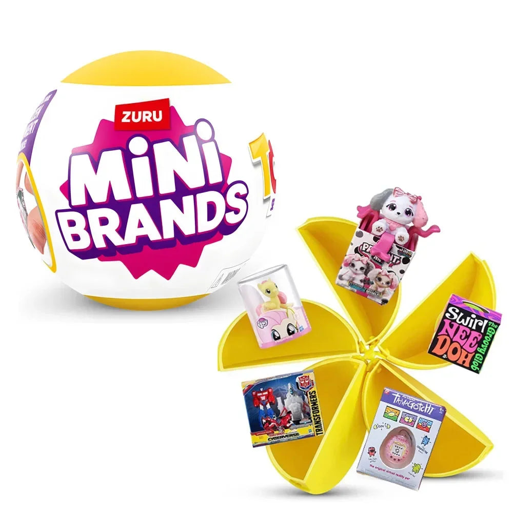Zuru 5 Surprise Toys My Mini Brands Toys Baby Ball Miniature Toy Blind Boxes Suitable for Children From 3 To 14 Years Old Gifts