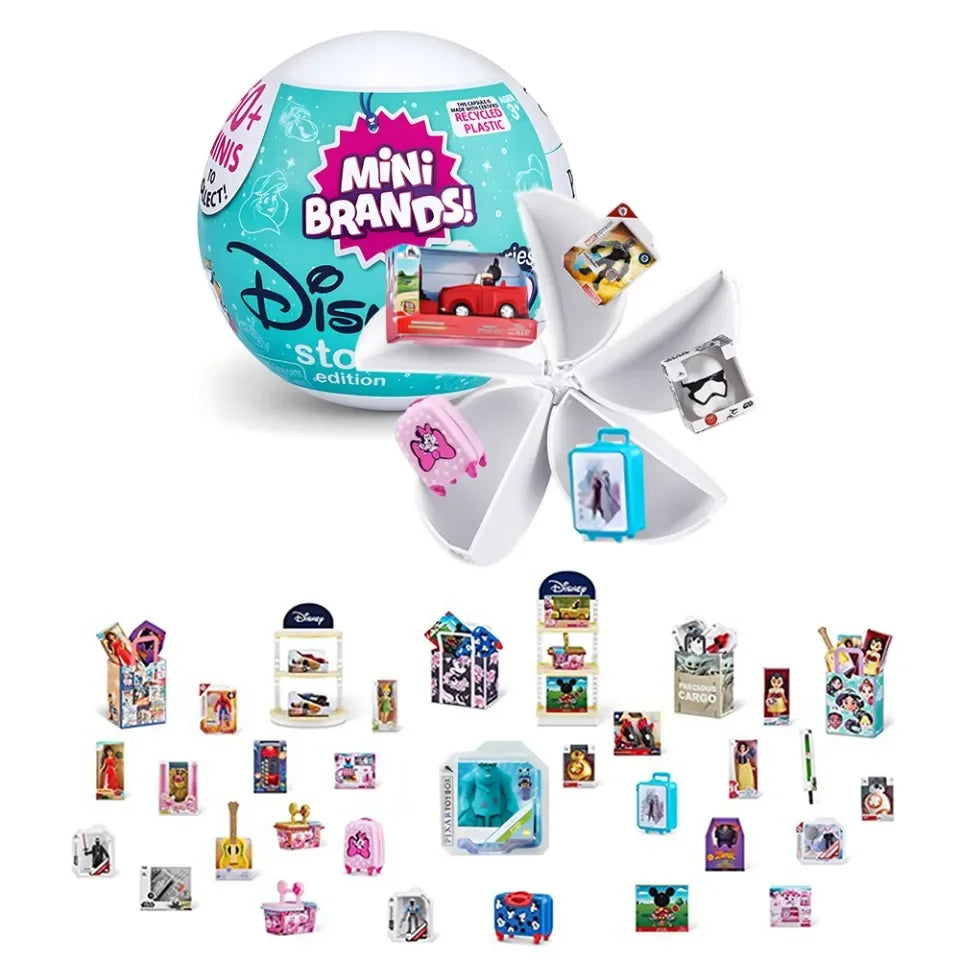 5 Surprise Zuru Mini Brands Toys 5 Surprise 1PCS Zuru Mini Brands Toy Original Miniature Toys Mystery Anime Blind Box Cute Gifts