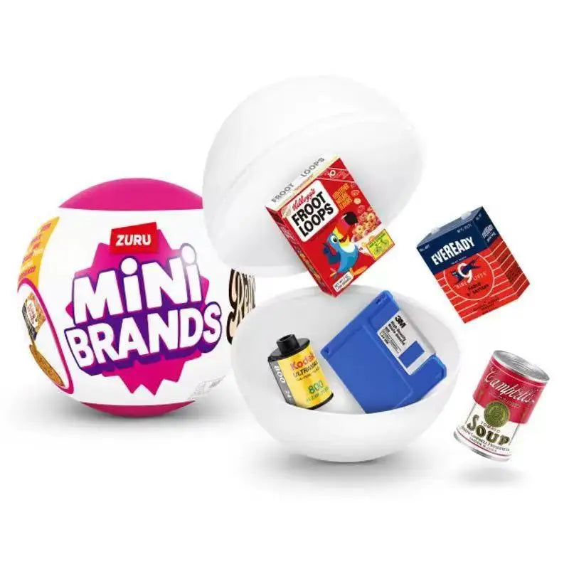 Mystery Box5 Surprise Mini Brands Toys By Zuru Mystery Blind Box Capsule Toy Original Miniature Toy Childrens gift Holiday toy
