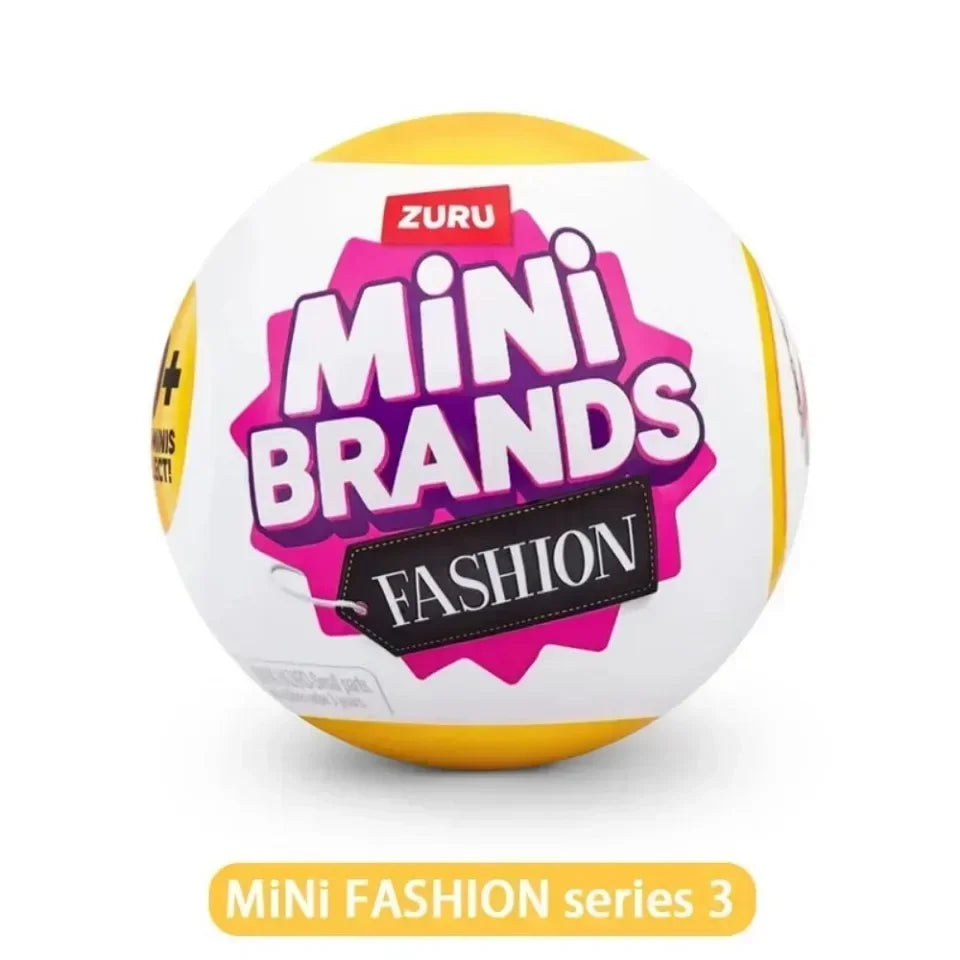 Zuru 5 Surprise Toys My Mini Brands Toys Baby Ball Miniature Toy Blind Boxes Suitable for Children From 3 To 14 Years Old Gifts