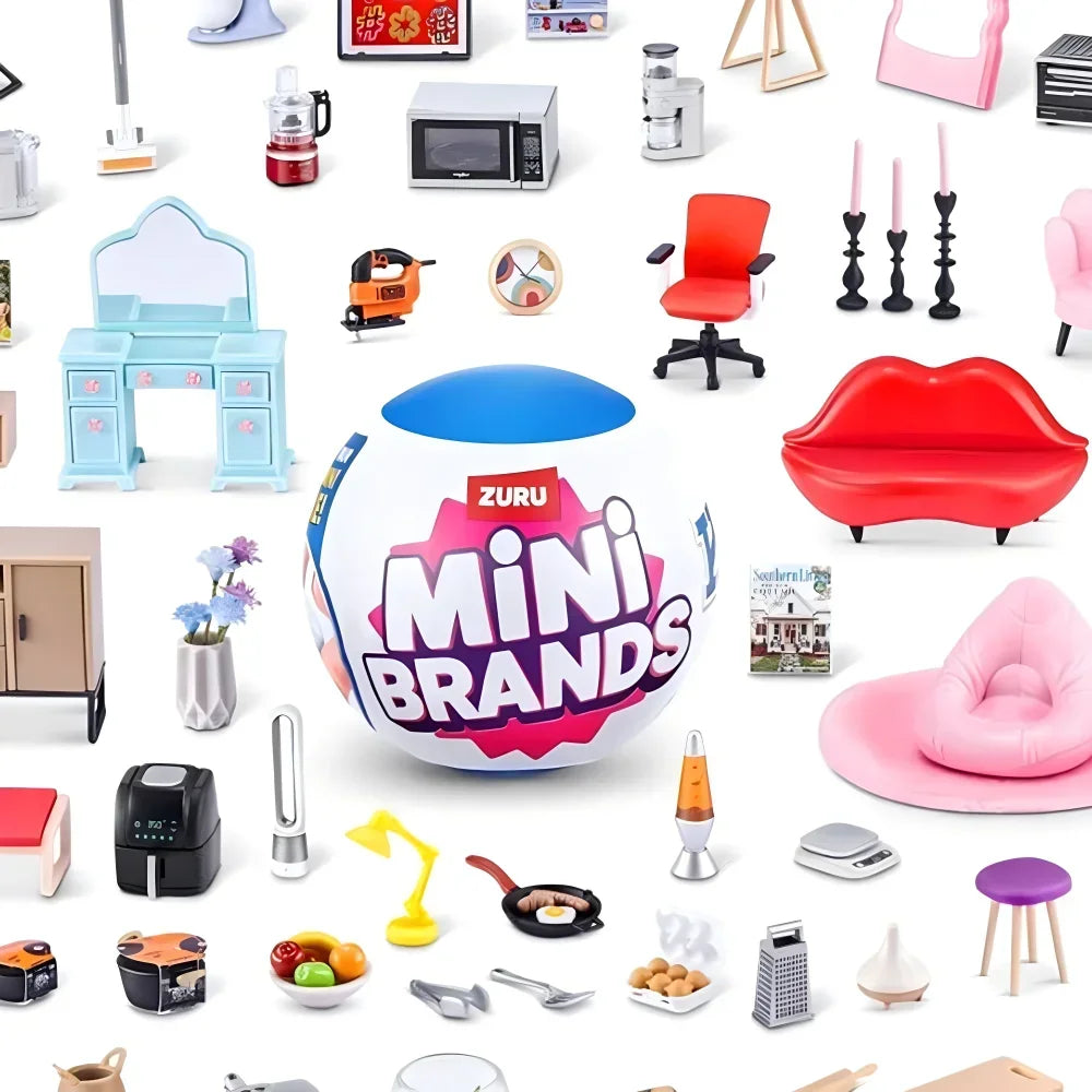 Zuru 5 Surprise Mini Brands Toys Zuru Mystery Blind Box Original Miniature Toy Childrens Surprise Blind Box Toy Gifts Cute Toys