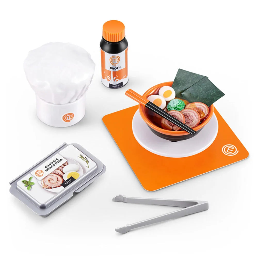 Zuru Mini Brands Blind Box 5 Surprises Masterchef Set Brands Masterchef Series 1 Mystery Ball Bundle Surprise Collectibles Toy