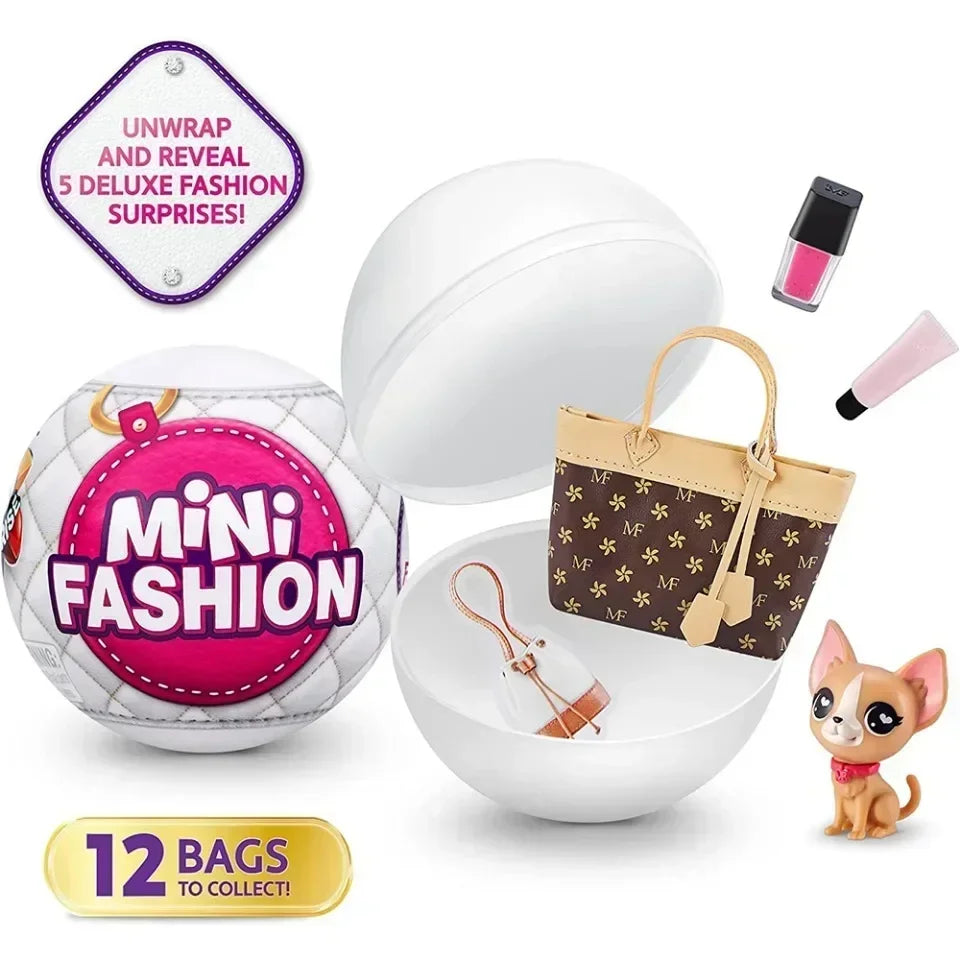 Zuru 5 Surprise Toys My Mini Brands Toys Baby Ball Miniature Toy Blind Boxes Suitable for Children From 3 To 14 Years Old Gifts