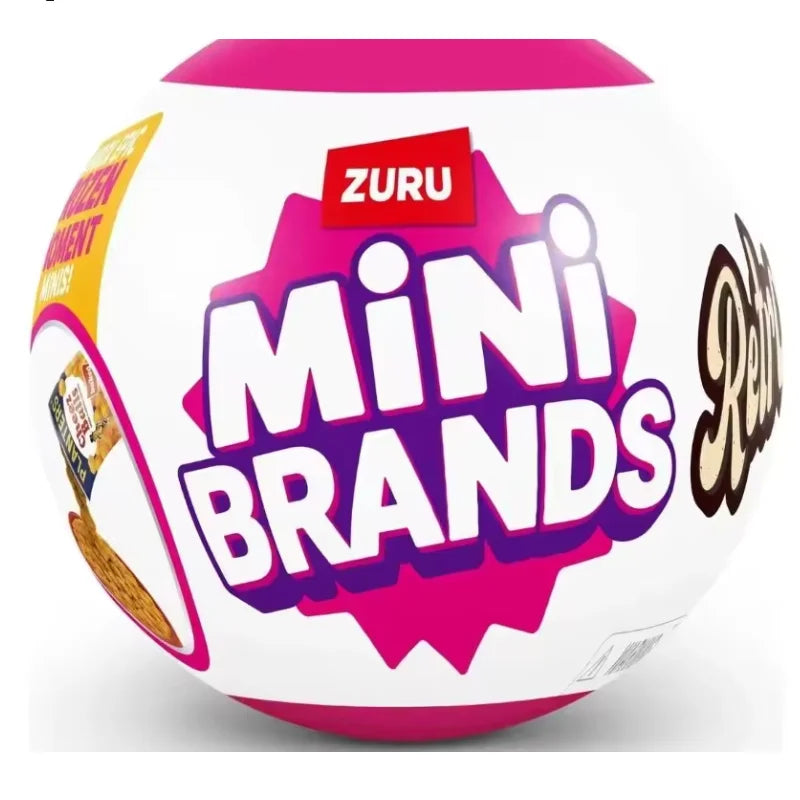 Mystery Box5 Surprise Mini Brands Toys By Zuru Mystery Blind Box Capsule Toy Original Miniature Toy Childrens gift Holiday toy