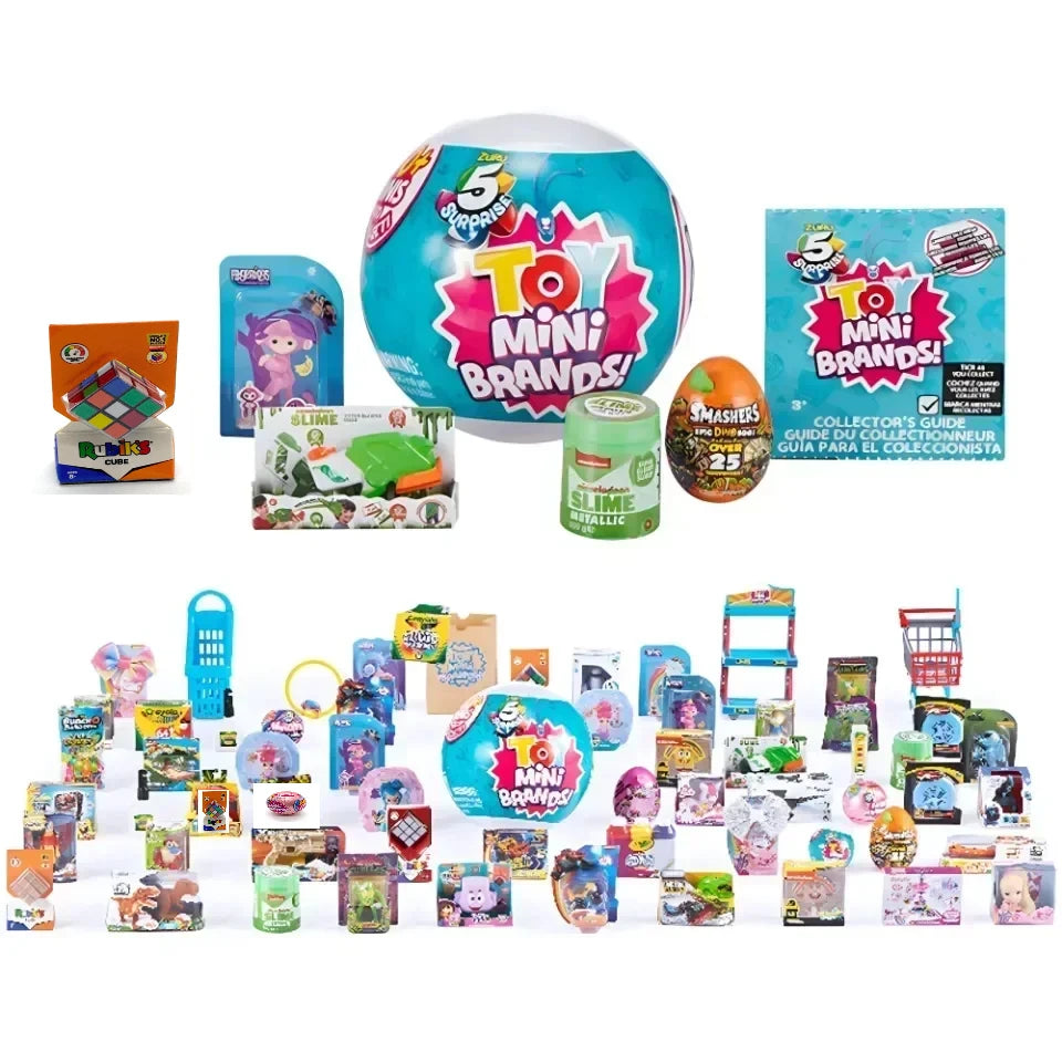 Zuru 5 Surprise Toys My Mini Brands Toys Baby Ball Miniature Toy Blind Boxes Suitable for Children From 3 To 14 Years Old Gifts