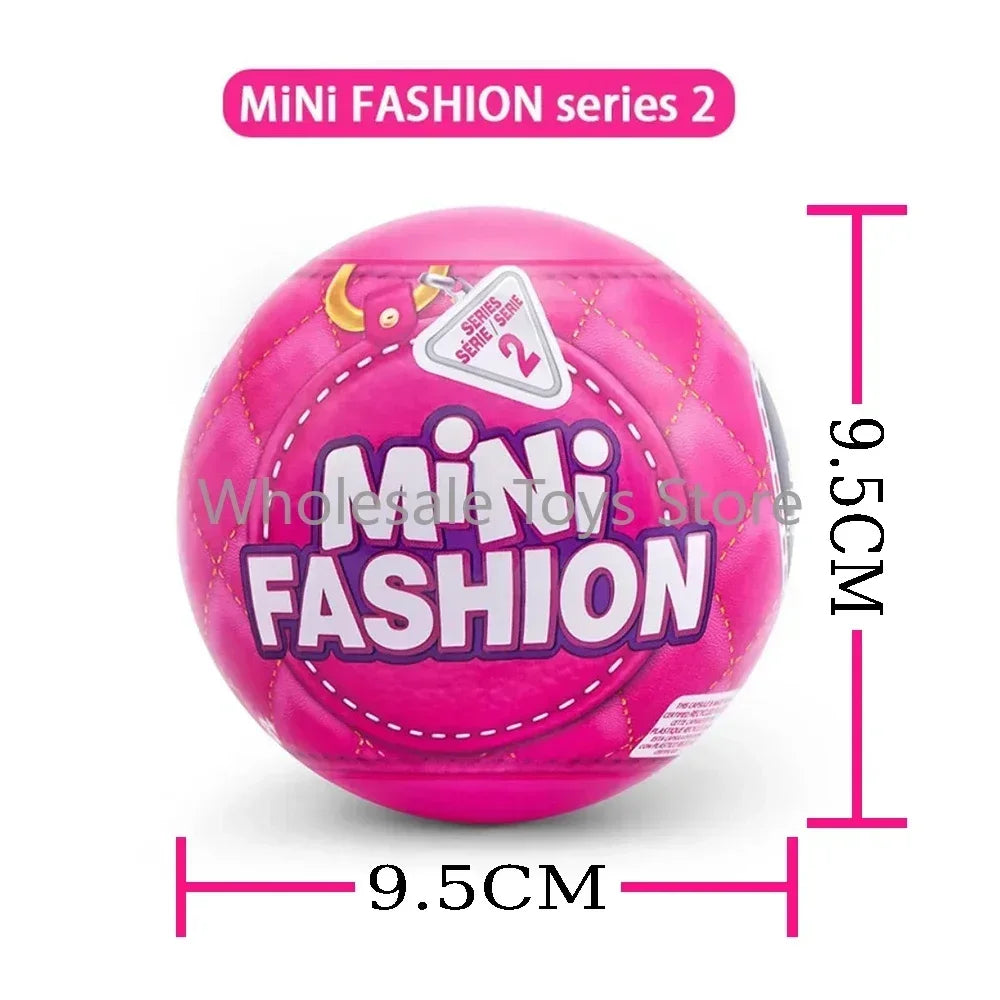 Zuru 5 Surprise Toys My Mini Brands Toys Baby Ball Miniature Toy Blind Boxes Suitable for Children From 3 To 14 Years Old Gifts