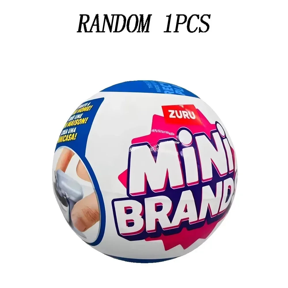 Zuru 5 Surprise Toys My Mini Brands Toys Baby Ball Miniature Toy Blind Boxes Suitable for Children From 3 To 14 Years Old Gifts