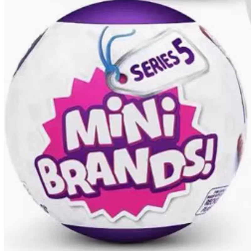 Mystery Box5 Surprise Mini Brands Toys By Zuru Mystery Blind Box Capsule Toy Original Miniature Toy Childrens gift Holiday toy
