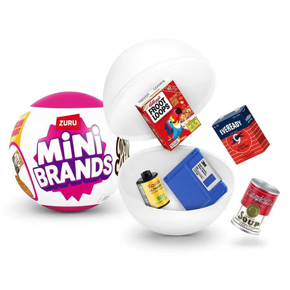 Zuru 5 Surprise Mini Brands Toys Zuru Mystery Blind Box Original Miniature Toy Childrens Surprise Blind Box Toy Gifts Cute Toys