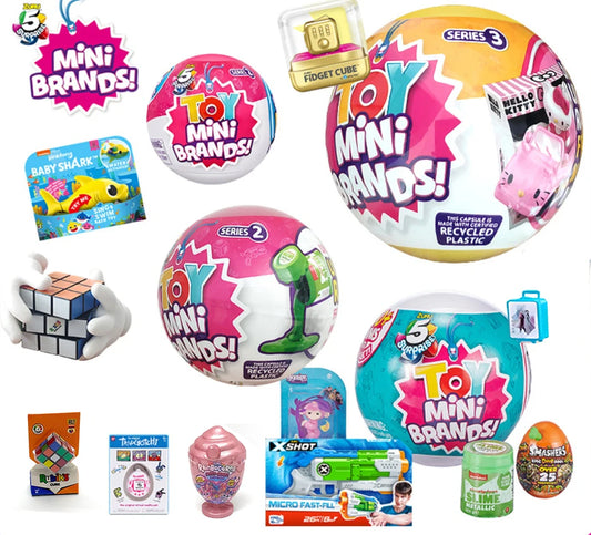 Zuru 5 Surprise Toys My Mini Brands Toys Baby Ball Miniature Toy Blind Boxes Suitable for Children From 3 To 14 Years Old Gifts