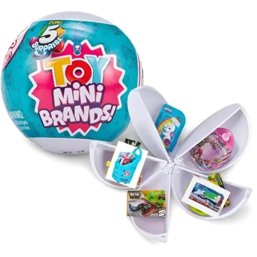 Zuru Mini Brands Toys 5 Surprise Mini Brands Toy Original Supermarket Miniature Toy  Miniature Toys Mystery Blind Box Series 1