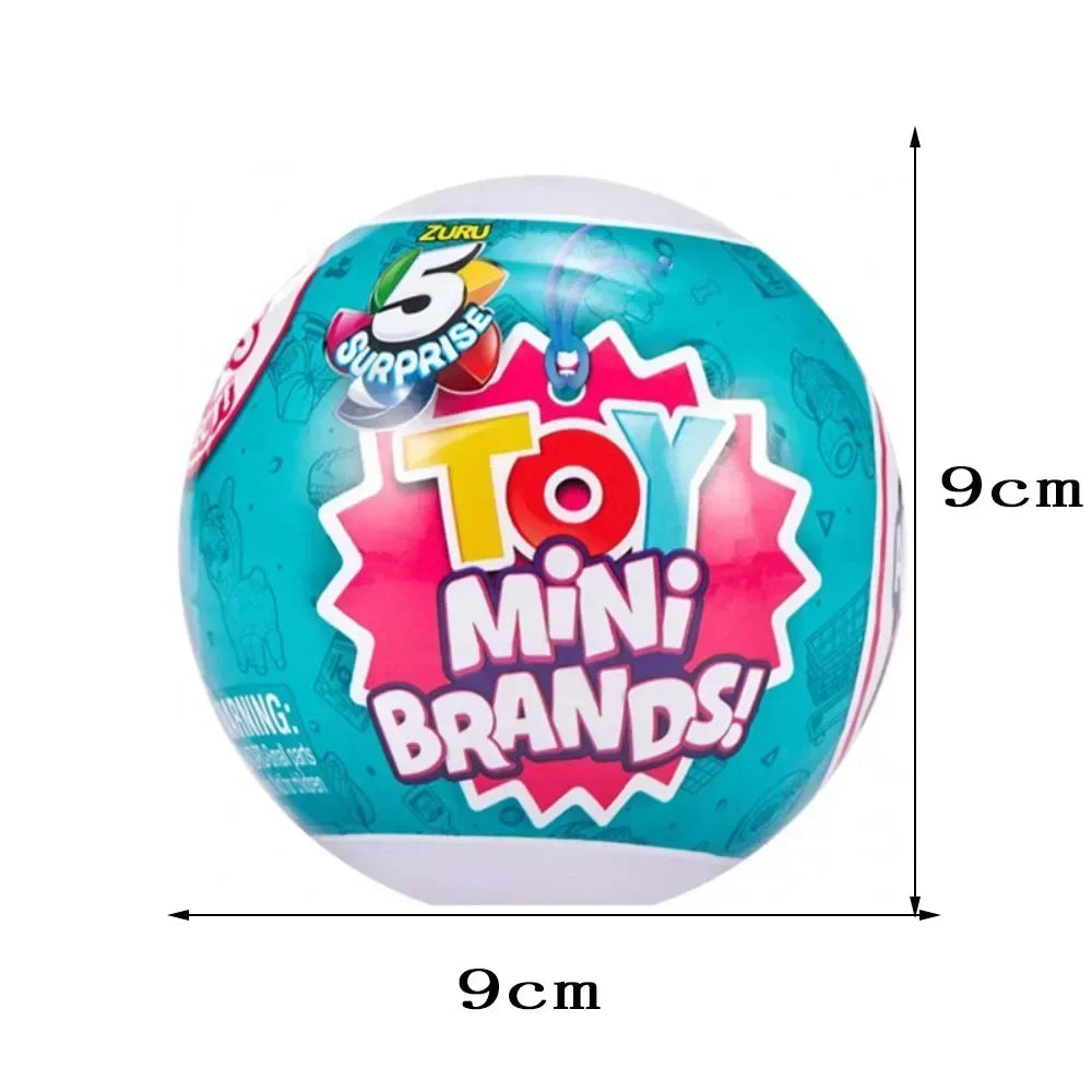 Zuru Mini Brands Toys 5 Surprise Mini Brands Toy Original Supermarket Miniature Toy  Miniature Toys Mystery Blind Box Series 1