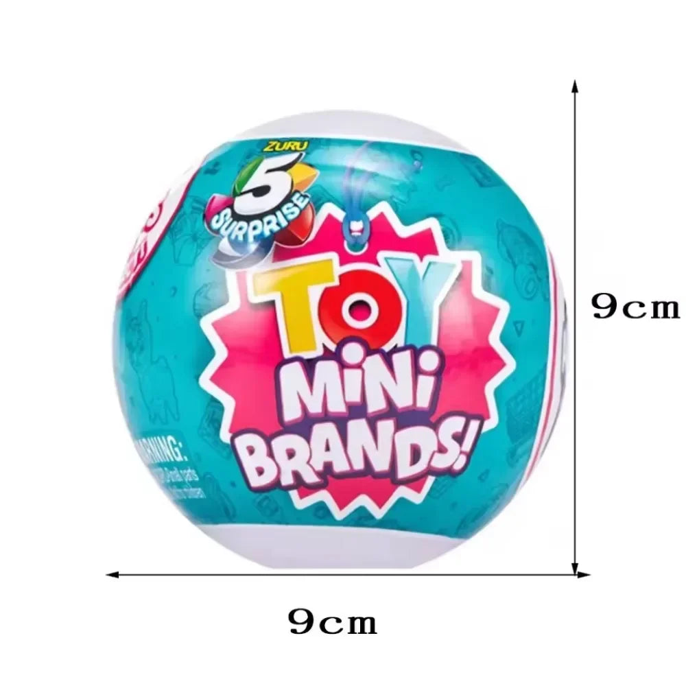Zuru Mini Brands Toys 5 Surprise Mini Brands Toy Original Supermarket Miniature Toy  Miniature Toys Mystery Blind Box Series 1