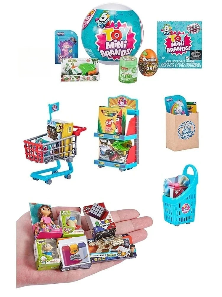 Zuru Mini Brands Toys 5 Surprise Mini Brands Toy Original Supermarket Miniature Toy  Miniature Toys Mystery Blind Box Series 1