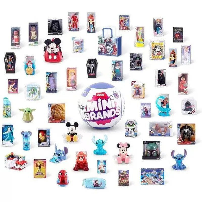Mystery Box5 Surprise Mini Brands Toys By Zuru Mystery Blind Box Capsule Toy Original Miniature Toy Childrens gift  Holiday toy