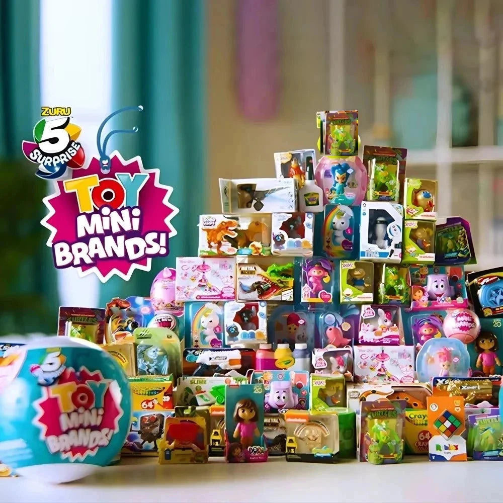 Zuru Mini Brands Toys 5 Surprise Mini Brands Toy Original Supermarket Miniature Toy  Miniature Toys Mystery Blind Box Series 1