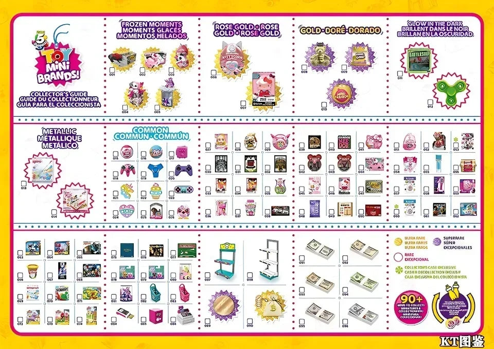 Zuru 5 Surprise Mini Brands Toys Zuru Mystery Blind Box Original Miniature Toy Childrens Surprise Blind Box Toy Gifts Cute Toys